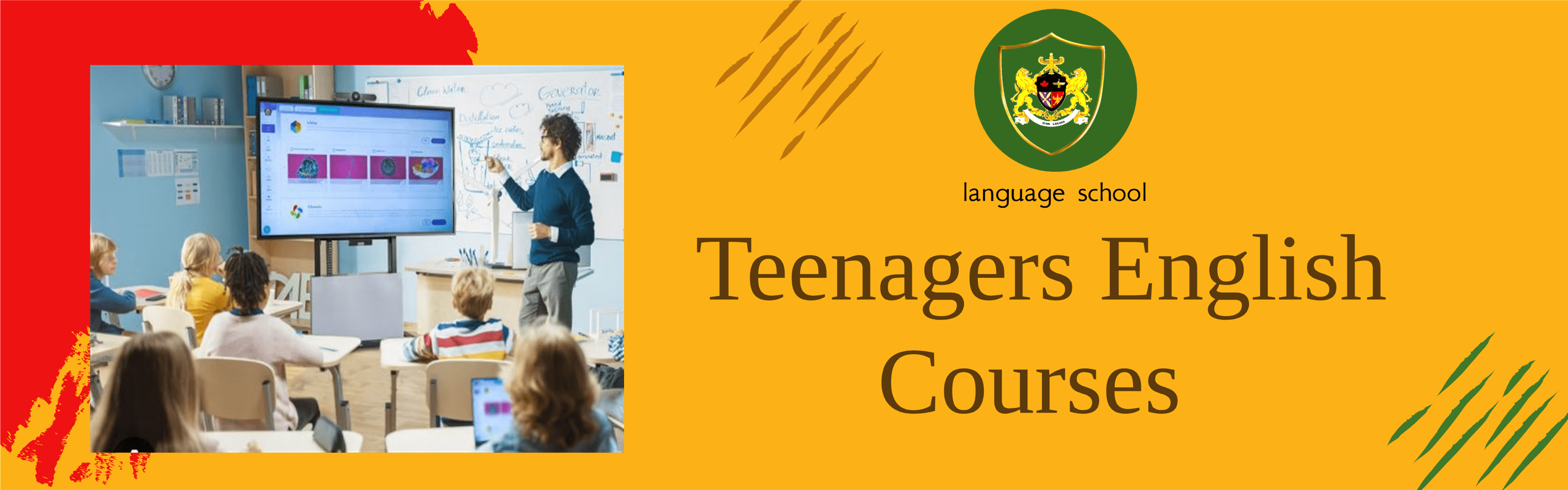 انواع کلاس های نوجوانان آموزشگاه زبان ایران کانادا